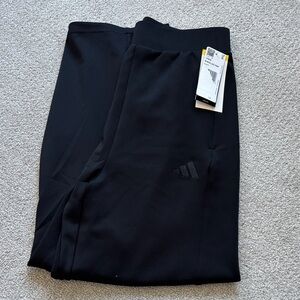 Adidas Wide-Leg Black Joggers